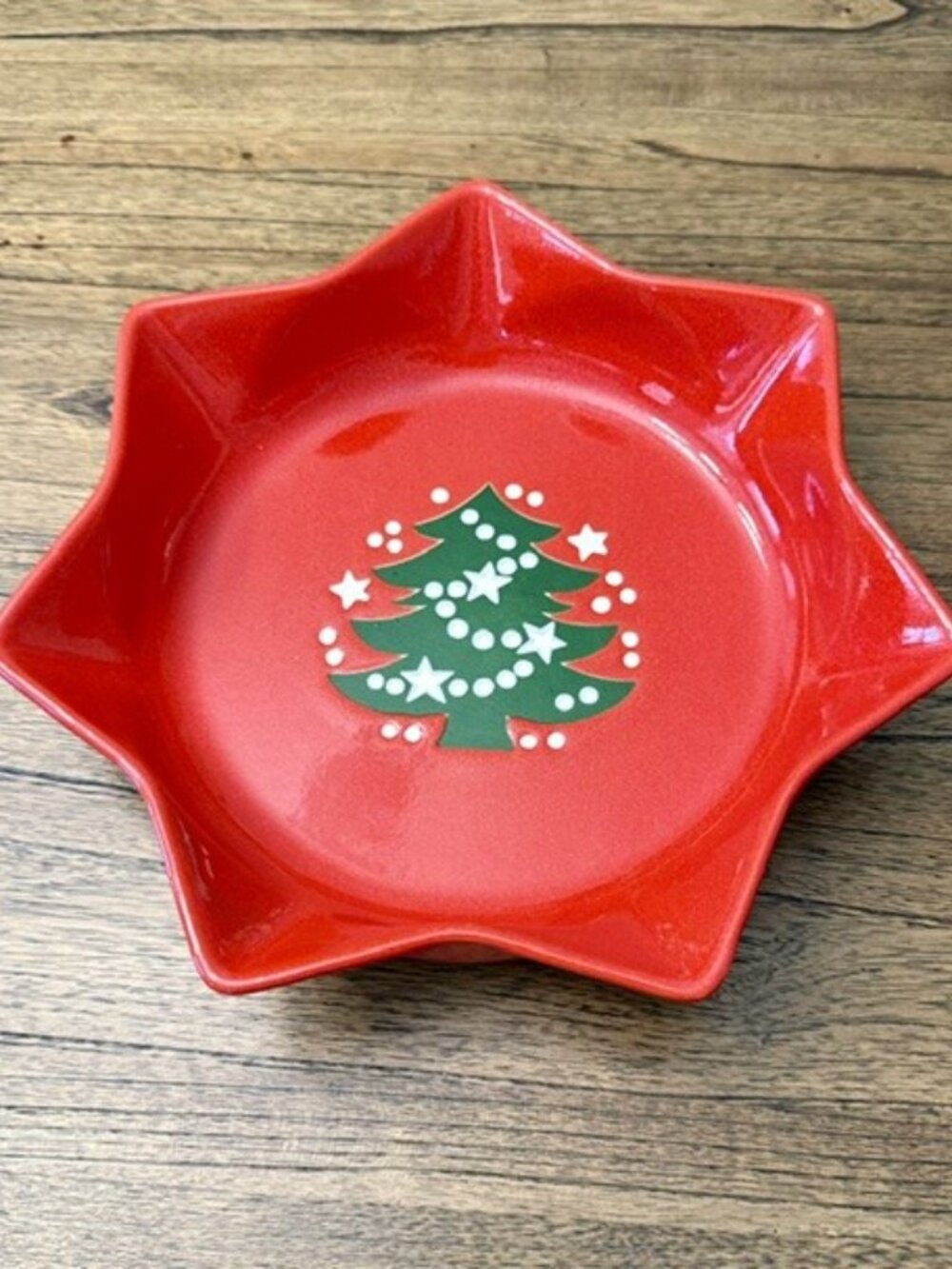 WAECHTERSBACH Christmas Tree Star-Shaped Bowl